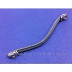 Convertible Top Center Pull Handle w/Black Ends (Fiat Pininfarina 124 Spider All - U8