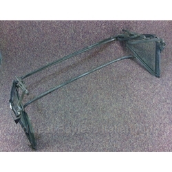 Convertible Top Frame Assembly - Tinted Glass (Fiat 124 Spider 1975-78) - U8