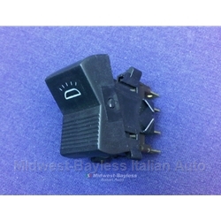 Console Courtesy Light Switch 3-Pin (Fiat X1/9 1973-78) - OE NOS