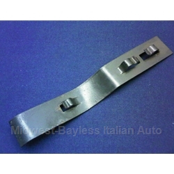 Cowl Grille Metal Clip For Ends (Fiat Pininfarina 124 Spider All) - OE / RENEWED