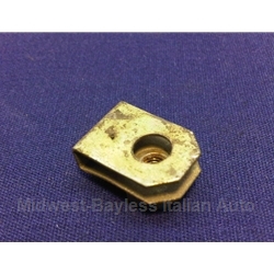 Dashboard Instrument Cluster Metal Clip Nut (Fiat 124 Spider 1968-85) - U8