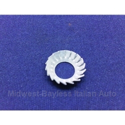 Washer M8 Serrated Lock Taper for Door Hinge Screw (Fiat, Lancia) - OE / RENEWED
