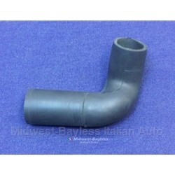 EGR Rear Rubber Hose Elbow (Fiat 124 Spider 2000 Carb. 1979-80) - NEW