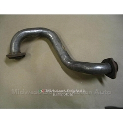 Exhaust Downpipe Carb (Fiat X1/9 1975-78 North America) - OE NOS