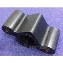    Exhaust Hanger Rubber w/4mm Mount Holes (Fiat 124, 128 to 1973 + 1974-On) - NEW