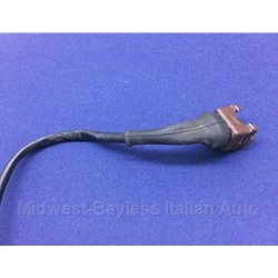 Fuel Injection Harness Connector 2-Wire THERMO-TIME (Fiat X19, 124, 131, Lancia) - U8