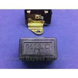 Relay Mixo 3 Pin Horn W Bracket Fiat Lancia Other Oe Nos