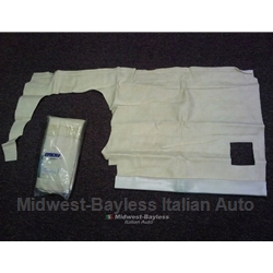 Firewall Covering Parchment (Fiat X1/9 1980-82 + 1983-88) - OE