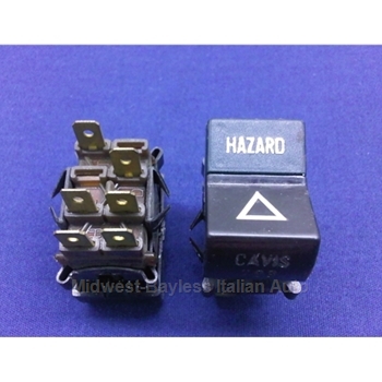 Hazard Switch (Fiat 124 Coupe, 128 1973-On) - U8