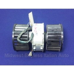 AC / Heater Fan Blower Motor Assembly (Fiat Bertone X1/9 1975-79 + 1980-88 w/AC) - U8