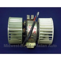 AC / Heater Fan Blower Motor Assembly (Fiat Bertone X1/9 1980-88 w/AC) - U8