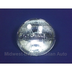 Headlight Bulb Sealed Beam 5.75" / 145mm LOW 3-Contact (Fiat / Lancia) - NEW