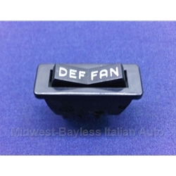Heater Defrost Fan Switch "DEF / FAN" (Fiat 124, 850, 128) - OE NOS