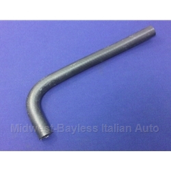 Heater Hose Long - Cylinder Head to Heater (Fiat Pininfarina 124, 131 All) - NEW